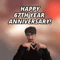 67 Year Anniversary GIF