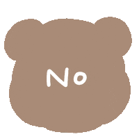 Bear くま Sticker