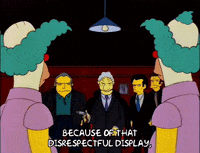 homer simpson legs GIF