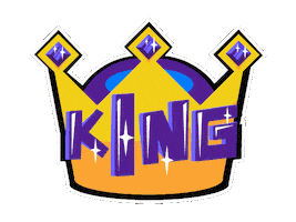 Queen King Sticker by Facebook