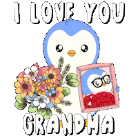 Penguin Thank You Sticker by Pudgy Penguins