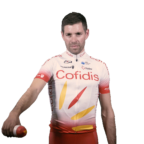 cofidis cycling mic drop Sticker by Team Cofidis - #CofidisMyTeam