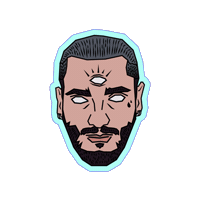 papaugur papadanpozlar Sticker by guzelsanatlar