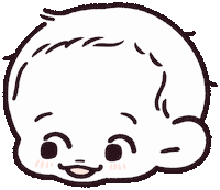 Baby Sticker by akaKUMA