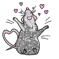 i love you rat Sticker by Ivo Adventures