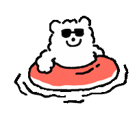 Dog Summer Sticker