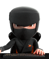 Pc Ninja Sticker by KaBuM!