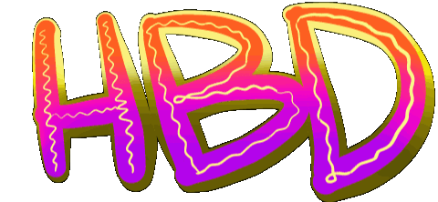 Happy Birthday Sticker