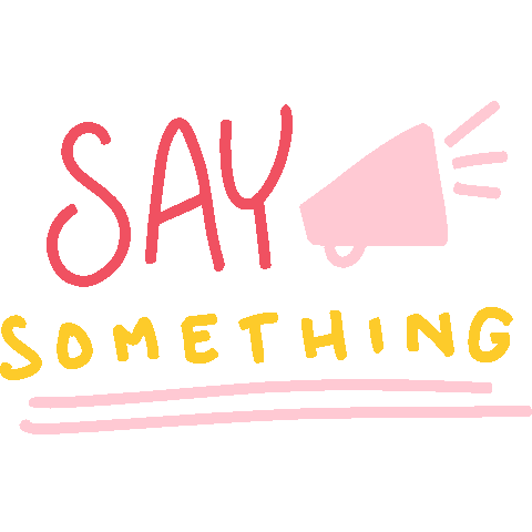 Voice Habla Sticker by Jenniferbrettdg