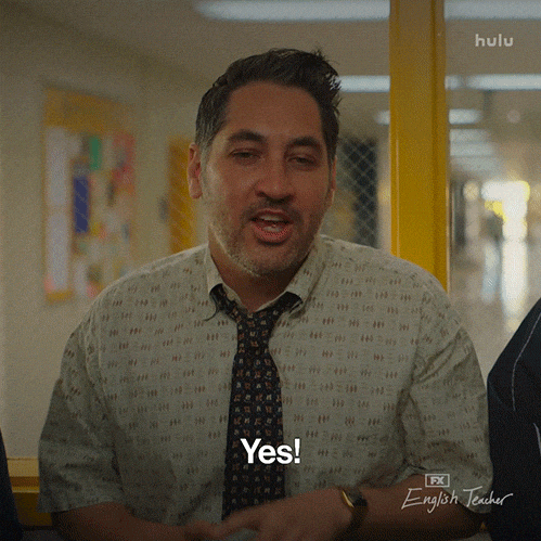 Lets Go Yes GIF by English Teacher FX