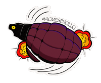 ACMESENCILLO acmeslaps Sticker
