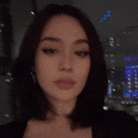 Cute Girl Eye Roll GIF