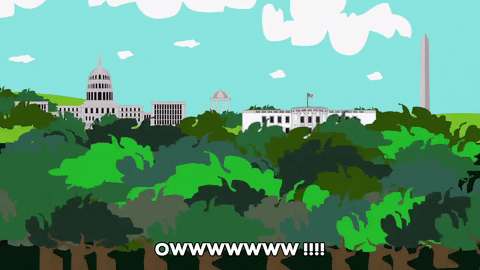 landscape pain GIF by South Park 