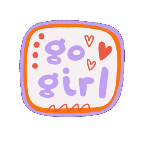 Girl Go Sticker