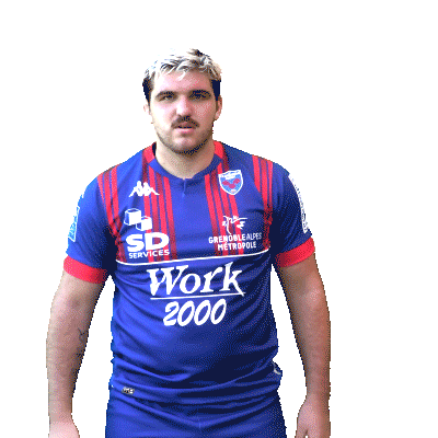 Sticker Rugbyman Sticker by FCG Rugby