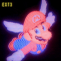 Polygon1993 art anime glitch 90s GIF