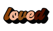 nuevacreative love loved nueva creative skin color Sticker