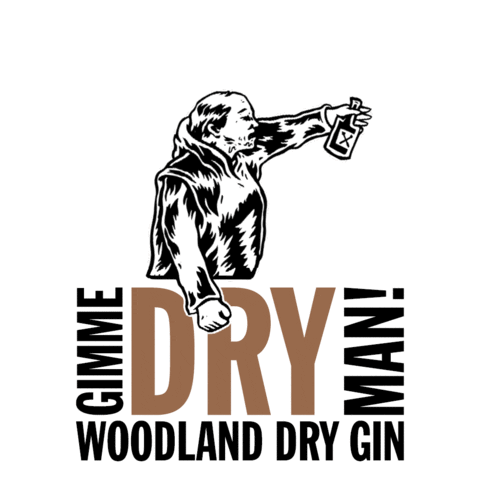 WoodlandDryGin giphyupload woodlandgin Sticker