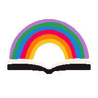 Read Gay Pride Sticker by Books2Door