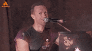 Chris Martin Coldplay GIF by Audacy