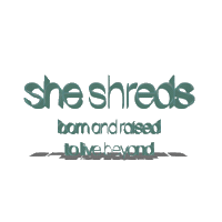 sheshreds  Sticker