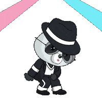 Michael Jackson Dancing Sticker by PandaPals