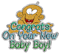 baby boy STICKER
