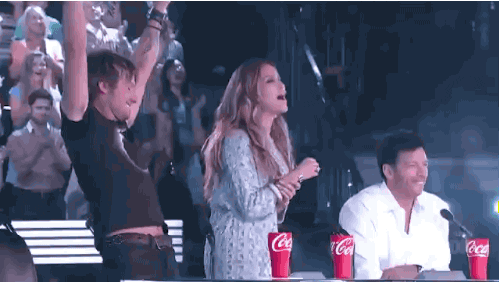 happy jennifer lopez GIF by American Idol