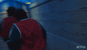 Hide And Seek Running GIF by NETFLIX