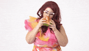 famoussharron food yes comedy hungry GIF