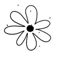 Happy Flower Sticker