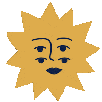Sun Shining Sticker