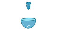 Water Running Sticker by strangefruitsmusic