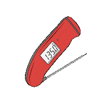 Bbq Steak Sticker by ThermoWorks