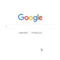 Google search gif. Typed into the Google search bar is the text, “Republican politicians willing to stand against Trumpism.” The screen switches to a Google 404 error screen that states, “The requested URL was not found on this server. That’s all we know.”
