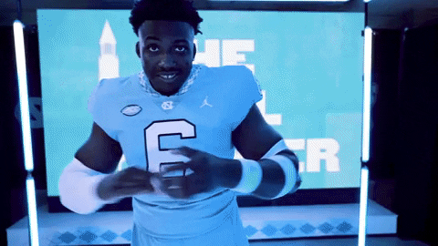 North Carolina Football GIF by UNC Tar Heels