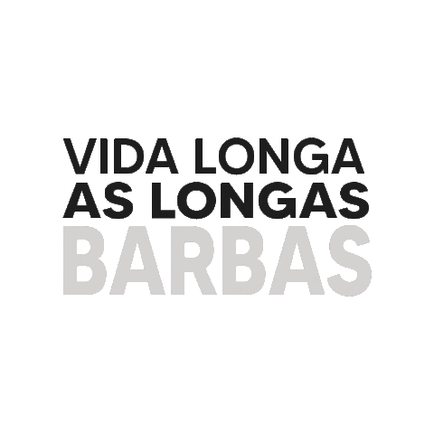 barbaderespeitobdr giphyupload lettering beard barba Sticker