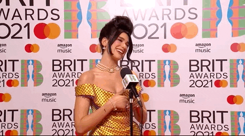 Red Carpet Blow Kiss GIF by BRIT Awards
