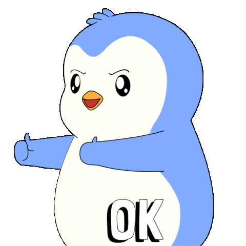 Penguin Yes Sticker by Pudgy Penguins
