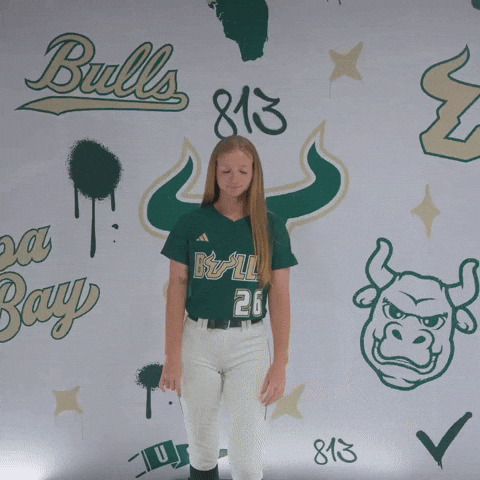South Florida Horns Up GIF by USF Athletics