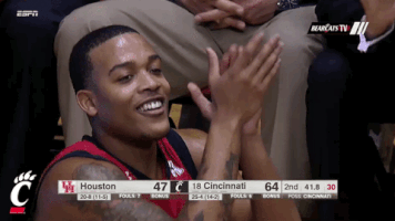 applaud cincinnati bearcats GIF by University of Cincinnati Athletics