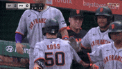Home Run Smile GIF by San Francisco Giants
