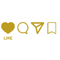 Share Save Sticker by Manon - De La Rouge