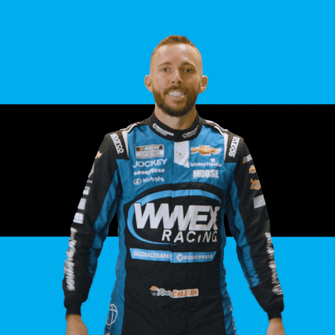 wwexracing giphyupload thumbs up nascar ross chastain GIF
