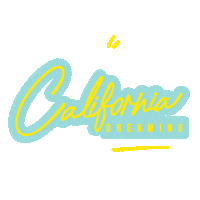 La California Sticker by MIMITIKA