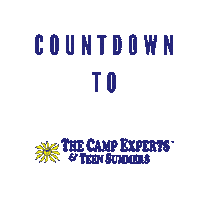 Countdown To Summer Sticker by The Camp Experts