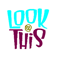 look here wow Sticker
