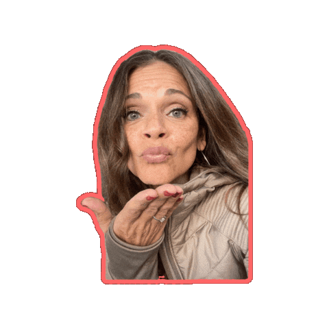 Love You Kiss Sticker by Kim Alvarez-Cazzetto (kimac)