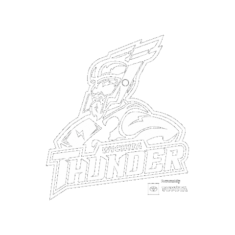 wichitathunderhockey_ giphygifmaker hockey wichitathunder Sticker