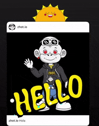 Greetings Hello GIF by Zhot